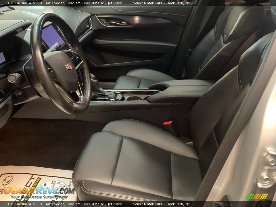 Front Seat of 2016 Cadillac ATS 2.0T AWD Sedan Photo #10