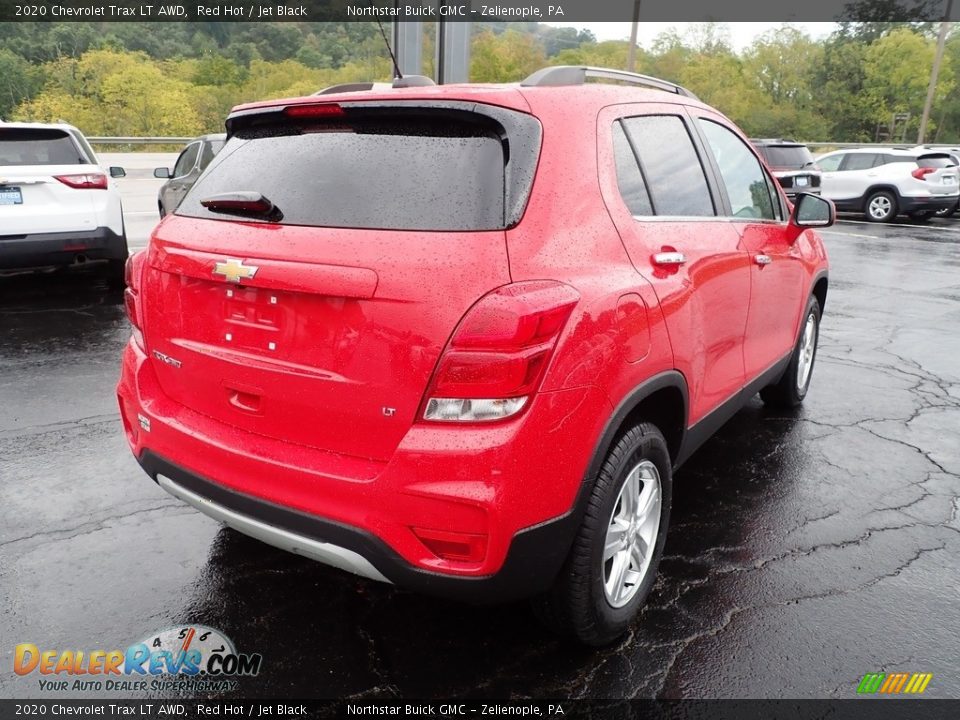 2020 Chevrolet Trax LT AWD Red Hot / Jet Black Photo #6