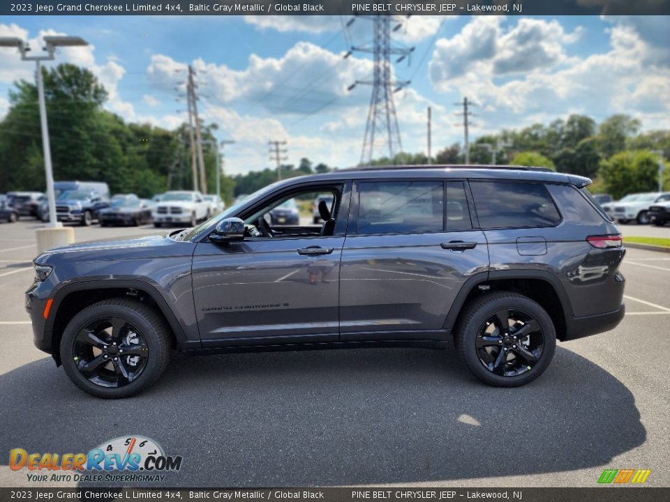 2023 Jeep Grand Cherokee L Limited 4x4 Baltic Gray Metallic / Global Black Photo #3
