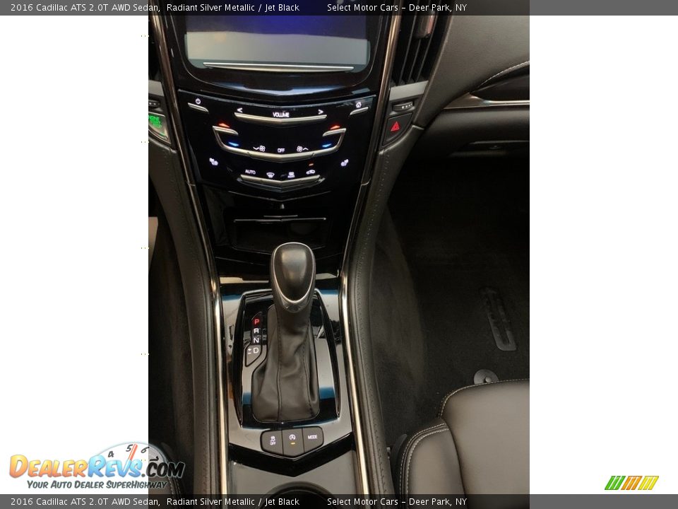 2016 Cadillac ATS 2.0T AWD Sedan Radiant Silver Metallic / Jet Black Photo #12