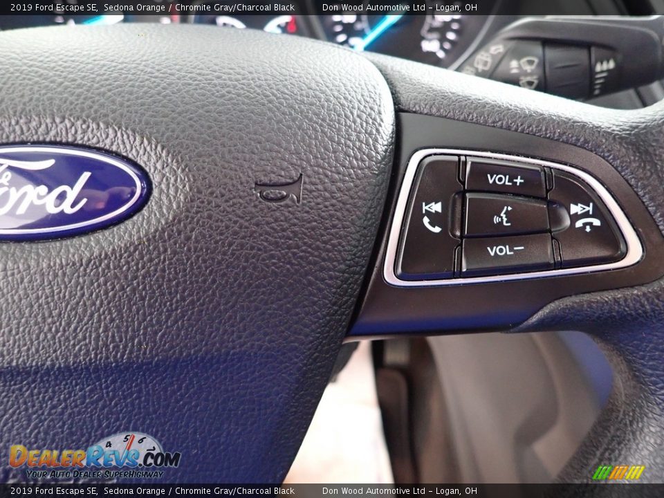 2019 Ford Escape SE Sedona Orange / Chromite Gray/Charcoal Black Photo #18