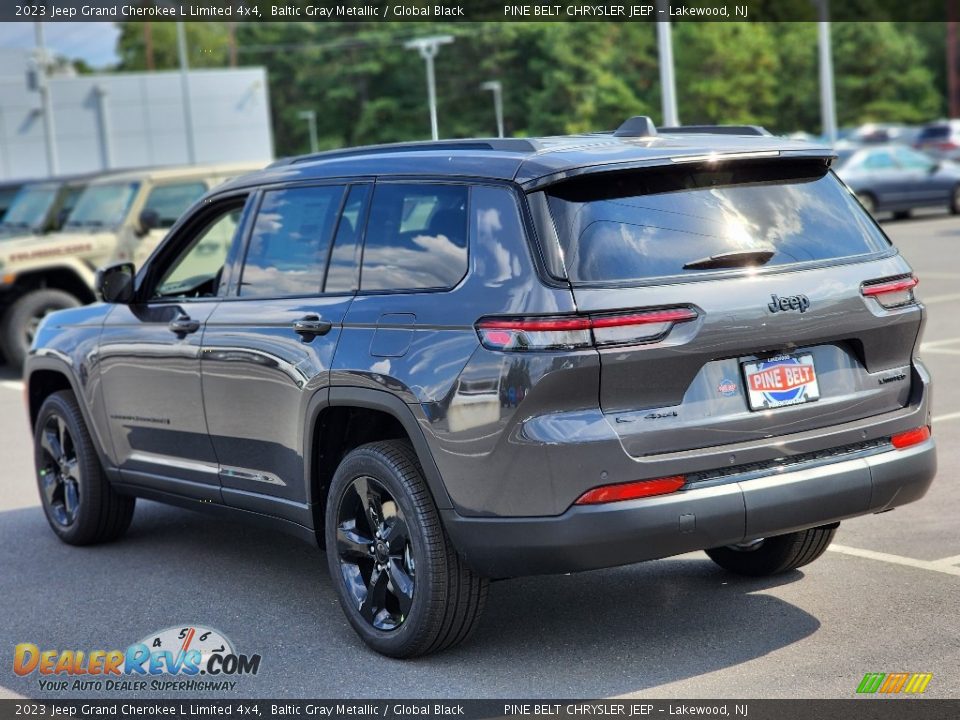 2023 Jeep Grand Cherokee L Limited 4x4 Baltic Gray Metallic / Global Black Photo #4