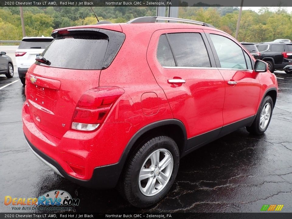 2020 Chevrolet Trax LT AWD Red Hot / Jet Black Photo #7