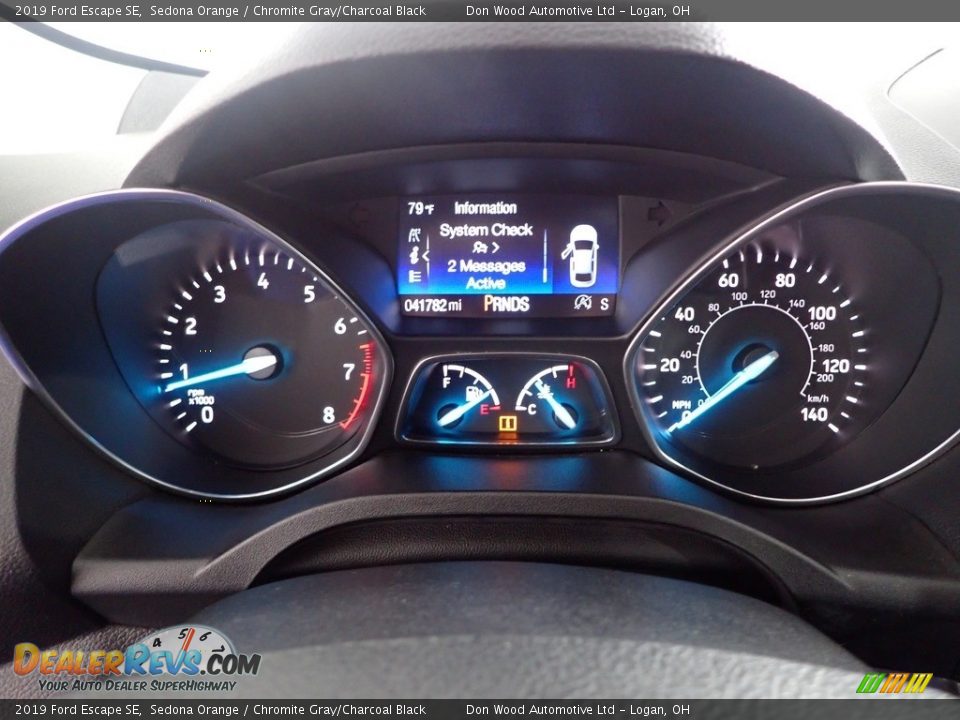 2019 Ford Escape SE Sedona Orange / Chromite Gray/Charcoal Black Photo #19