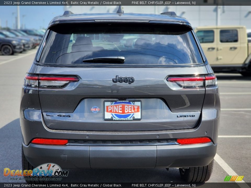 2023 Jeep Grand Cherokee L Limited 4x4 Baltic Gray Metallic / Global Black Photo #5
