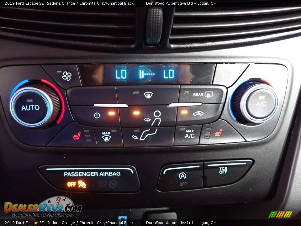 2019 Ford Escape SE Sedona Orange / Chromite Gray/Charcoal Black Photo #20