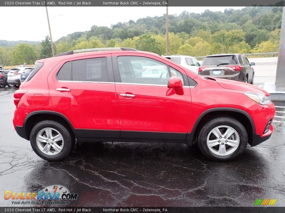 2020 Chevrolet Trax LT AWD Red Hot / Jet Black Photo #8