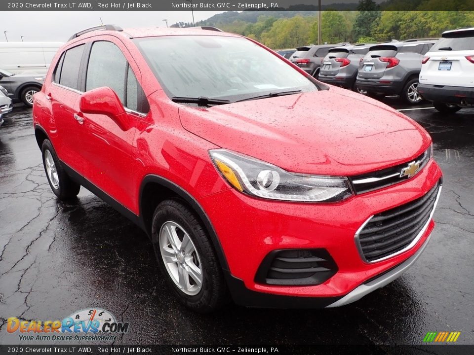 2020 Chevrolet Trax LT AWD Red Hot / Jet Black Photo #9