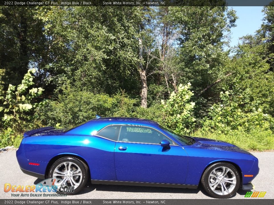 2022 Dodge Challenger GT Plus Indigo Blue / Black Photo #5