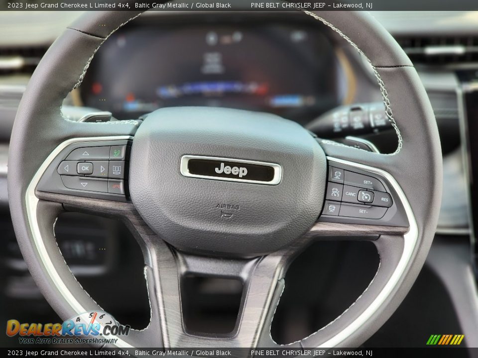 2023 Jeep Grand Cherokee L Limited 4x4 Baltic Gray Metallic / Global Black Photo #8