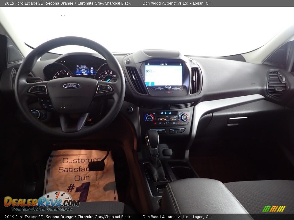 2019 Ford Escape SE Sedona Orange / Chromite Gray/Charcoal Black Photo #25