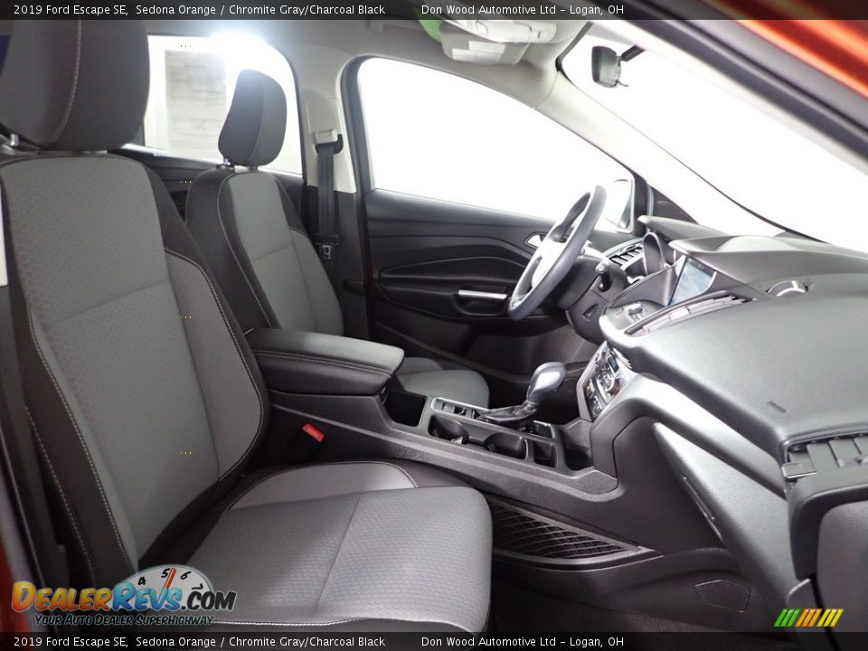 2019 Ford Escape SE Sedona Orange / Chromite Gray/Charcoal Black Photo #27