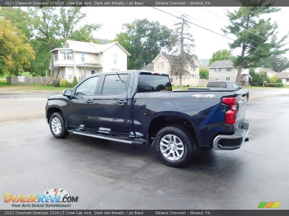 2022 Chevrolet Silverado 1500 LT Crew Cab 4x4 Dark Ash Metallic / Jet Black Photo #3