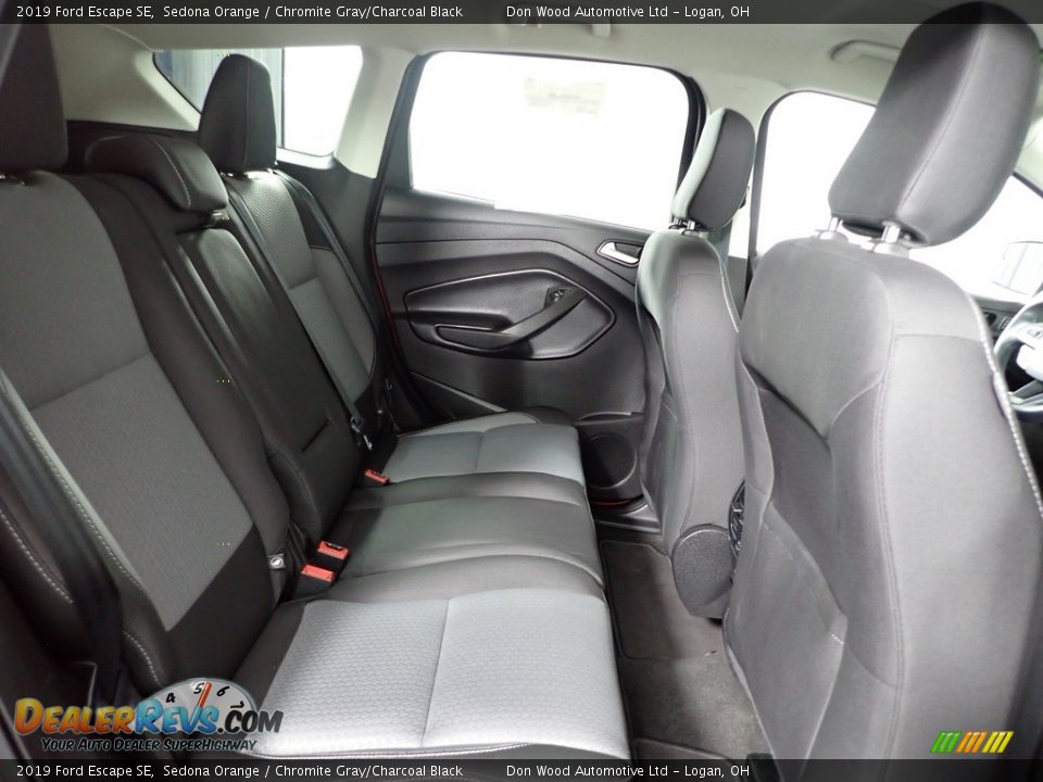 2019 Ford Escape SE Sedona Orange / Chromite Gray/Charcoal Black Photo #29