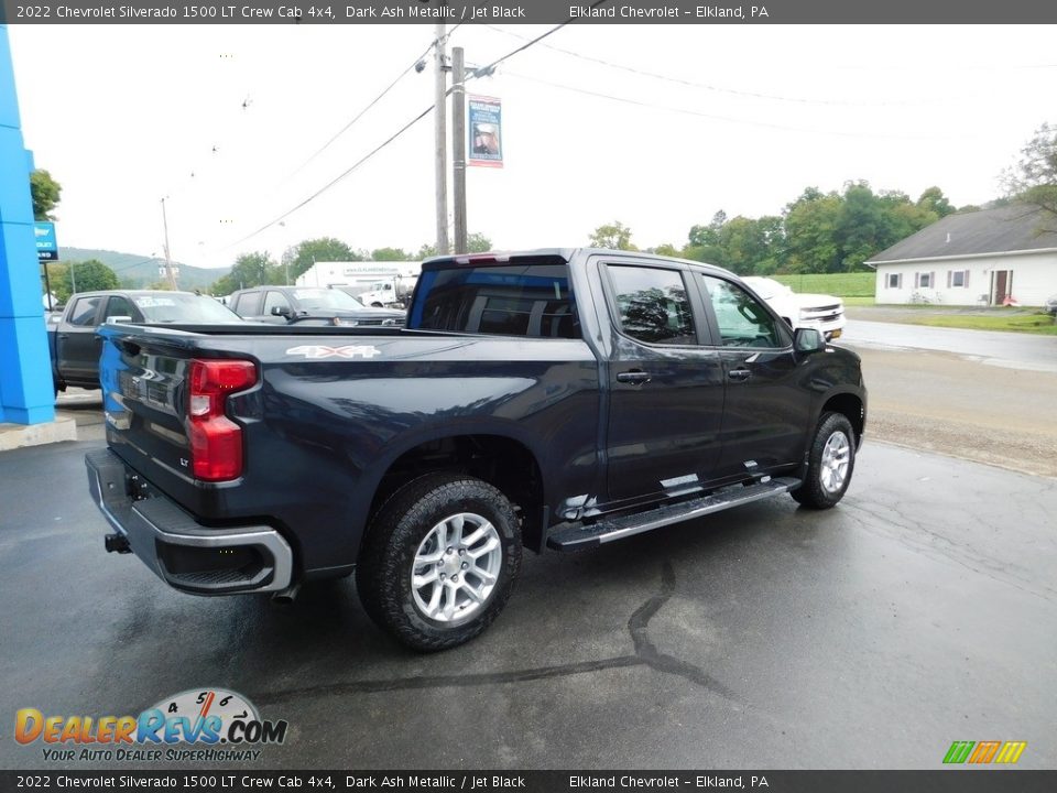 2022 Chevrolet Silverado 1500 LT Crew Cab 4x4 Dark Ash Metallic / Jet Black Photo #5