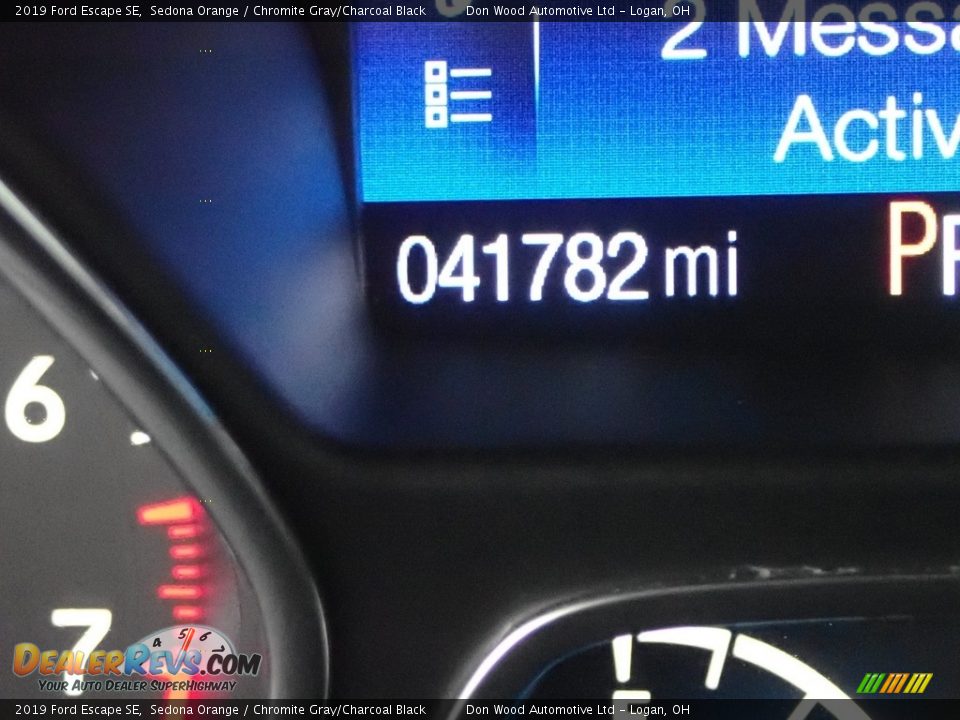 2019 Ford Escape SE Sedona Orange / Chromite Gray/Charcoal Black Photo #31