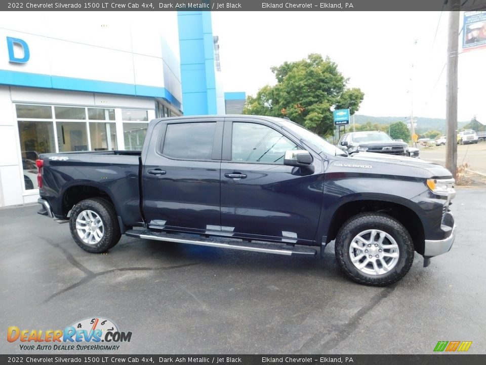 2022 Chevrolet Silverado 1500 LT Crew Cab 4x4 Dark Ash Metallic / Jet Black Photo #7