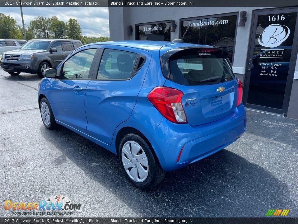 2017 Chevrolet Spark LS Splash Metallic / Jet Black Photo #3