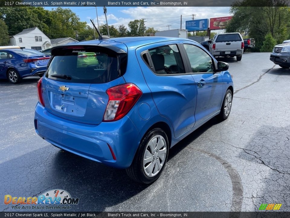 2017 Chevrolet Spark LS Splash Metallic / Jet Black Photo #4