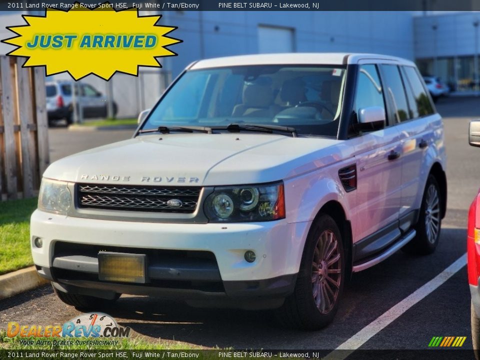 2011 Land Rover Range Rover Sport HSE Fuji White / Tan/Ebony Photo #1