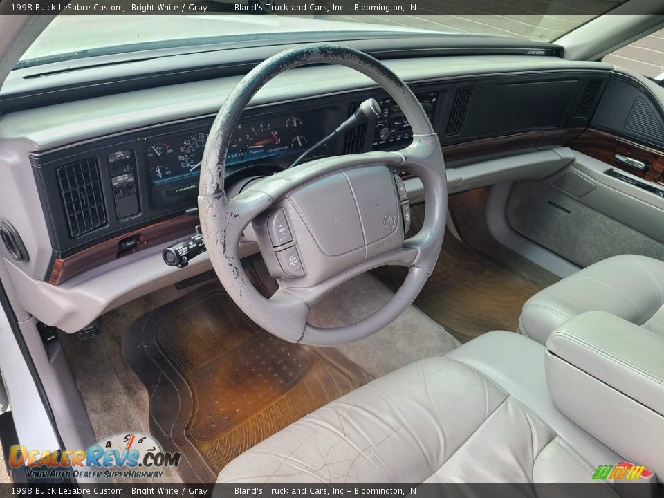 1998 Buick LeSabre Custom Bright White / Gray Photo #10