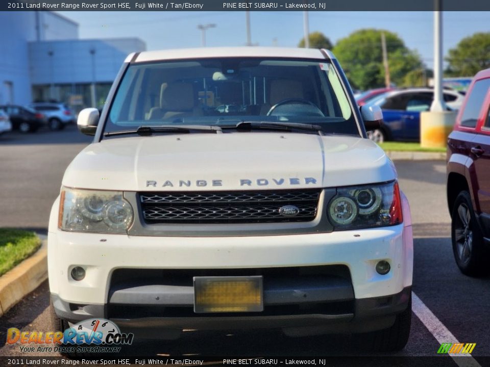 2011 Land Rover Range Rover Sport HSE Fuji White / Tan/Ebony Photo #3