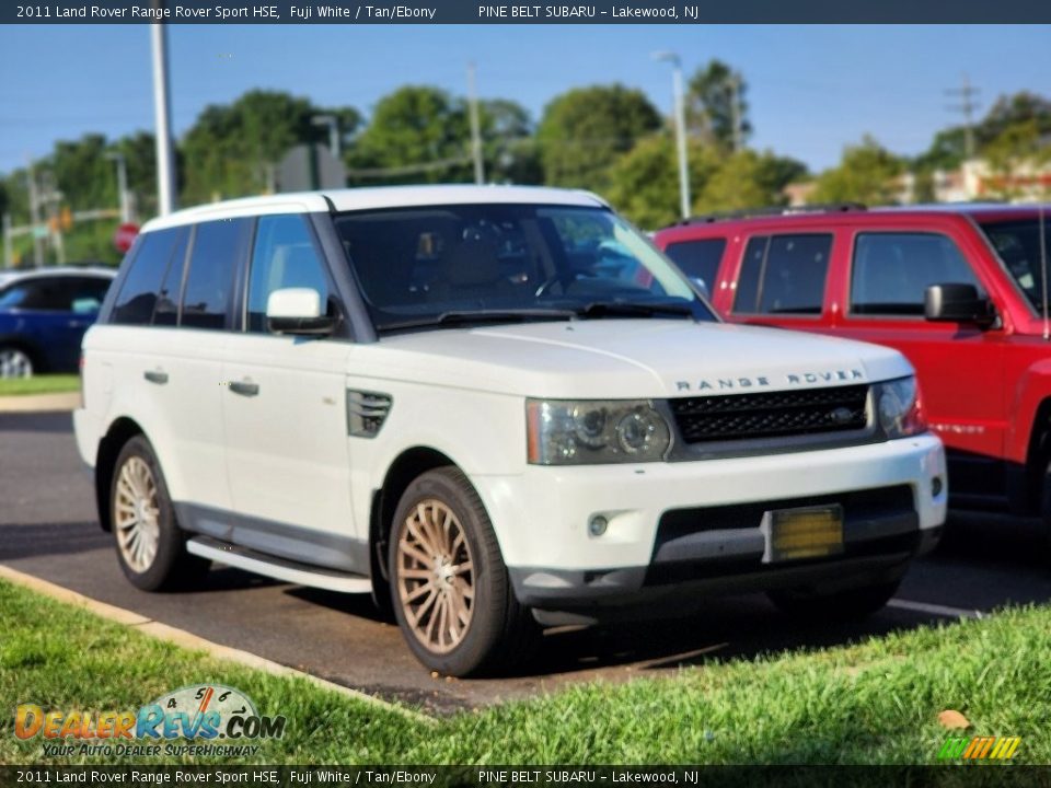 2011 Land Rover Range Rover Sport HSE Fuji White / Tan/Ebony Photo #4