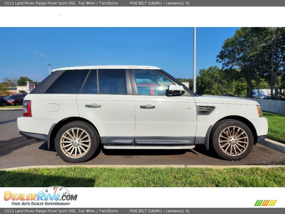 2011 Land Rover Range Rover Sport HSE Fuji White / Tan/Ebony Photo #5