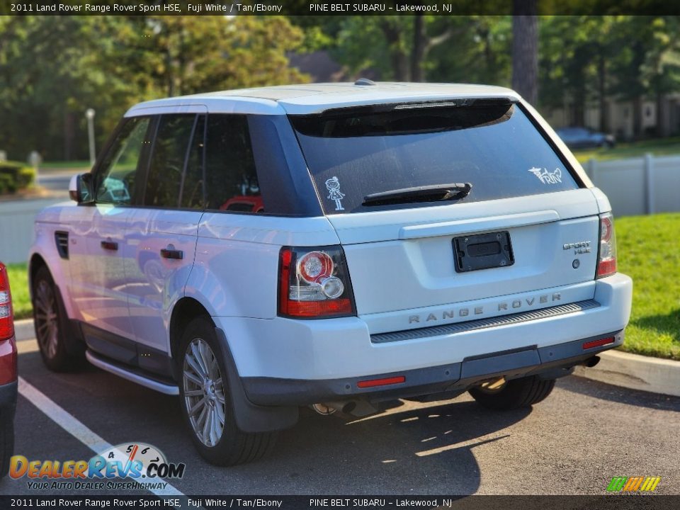 2011 Land Rover Range Rover Sport HSE Fuji White / Tan/Ebony Photo #9