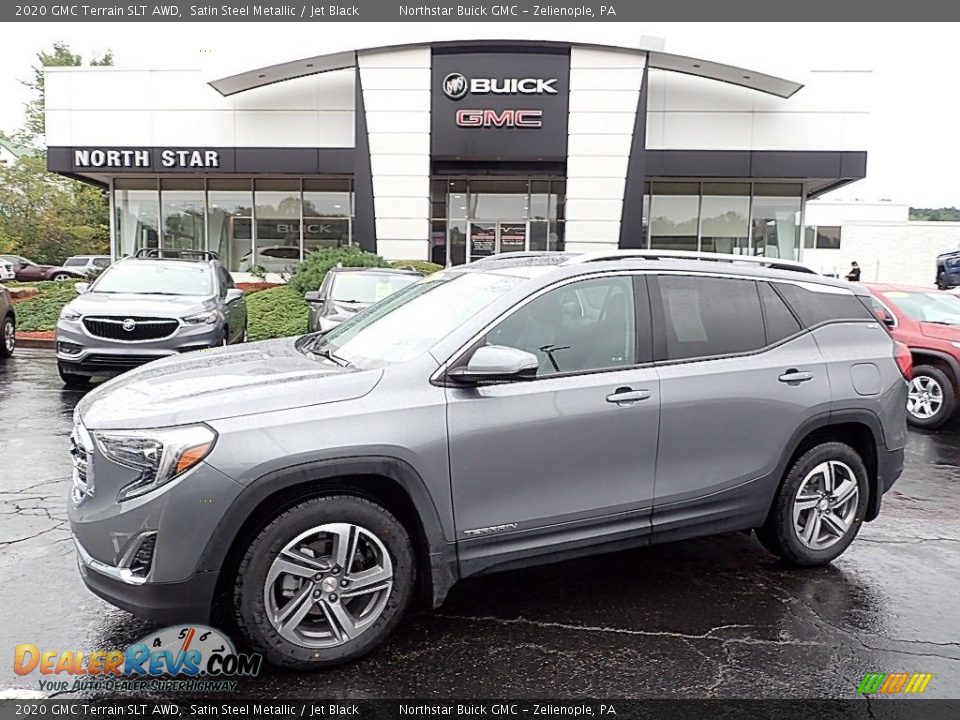 2020 GMC Terrain SLT AWD Satin Steel Metallic / Jet Black Photo #1