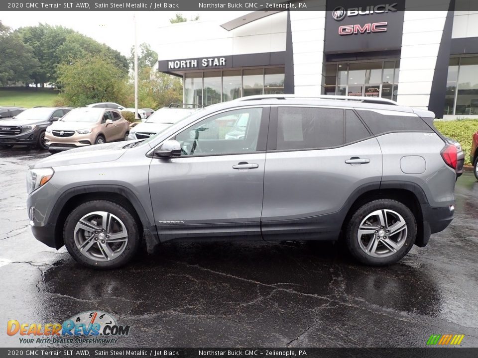 2020 GMC Terrain SLT AWD Satin Steel Metallic / Jet Black Photo #2