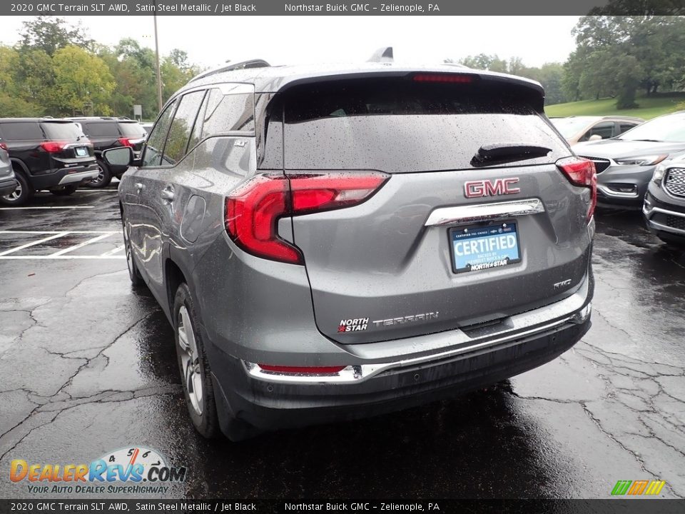 2020 GMC Terrain SLT AWD Satin Steel Metallic / Jet Black Photo #4