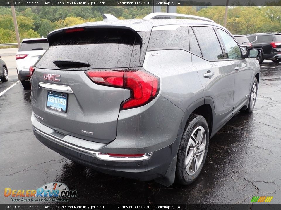 2020 GMC Terrain SLT AWD Satin Steel Metallic / Jet Black Photo #6