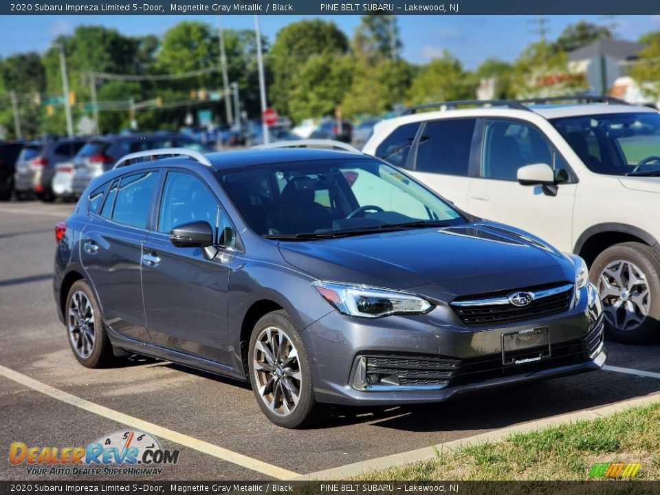 2020 Subaru Impreza Limited 5-Door Magnetite Gray Metallic / Black Photo #4