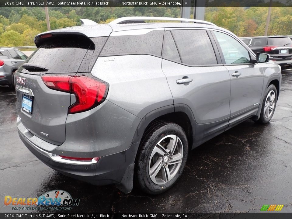 2020 GMC Terrain SLT AWD Satin Steel Metallic / Jet Black Photo #7