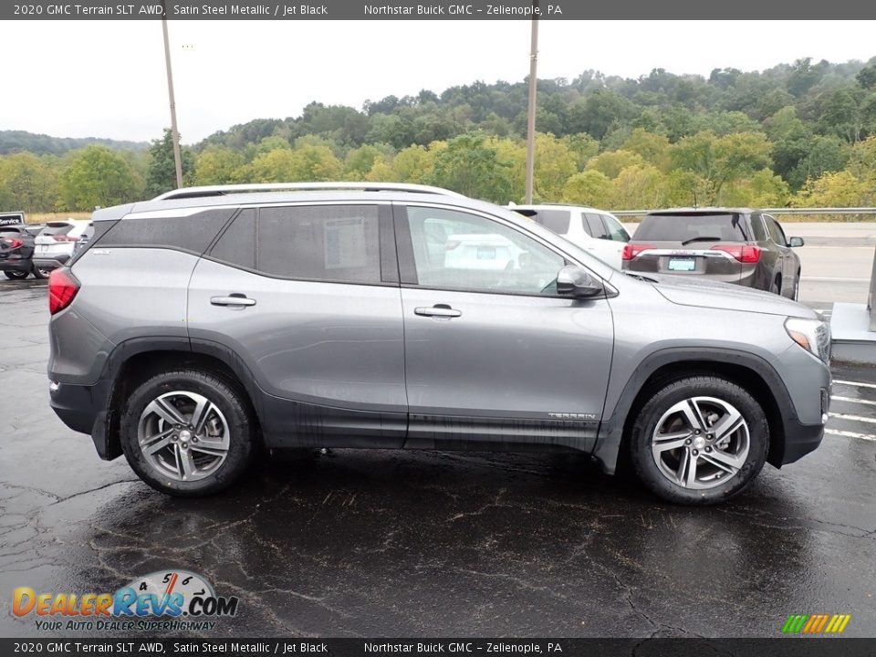 2020 GMC Terrain SLT AWD Satin Steel Metallic / Jet Black Photo #8