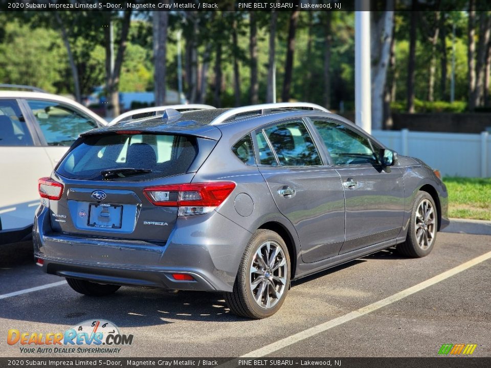 2020 Subaru Impreza Limited 5-Door Magnetite Gray Metallic / Black Photo #8