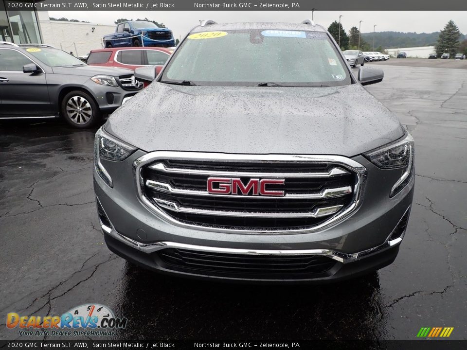 2020 GMC Terrain SLT AWD Satin Steel Metallic / Jet Black Photo #11