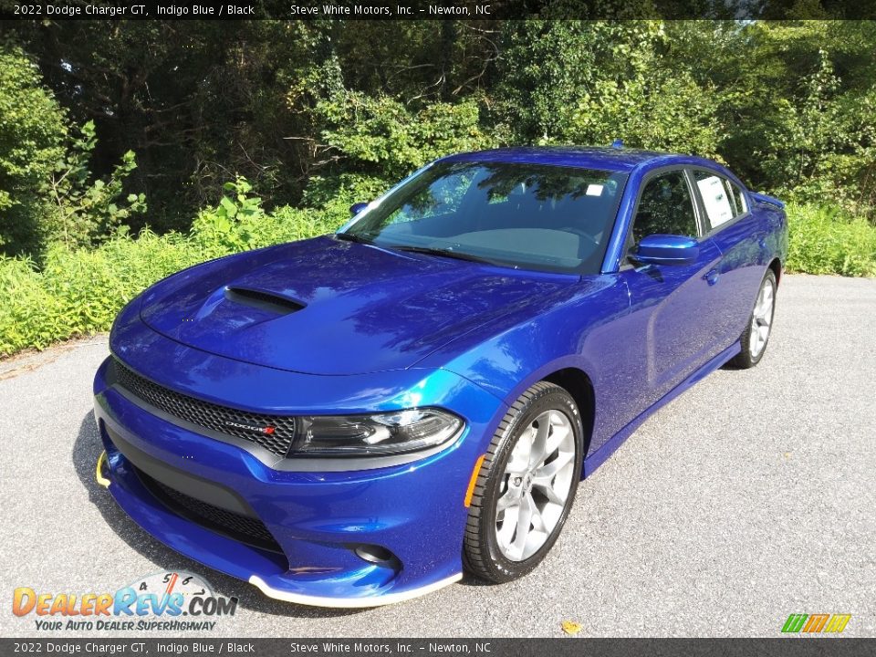 2022 Dodge Charger GT Indigo Blue / Black Photo #2