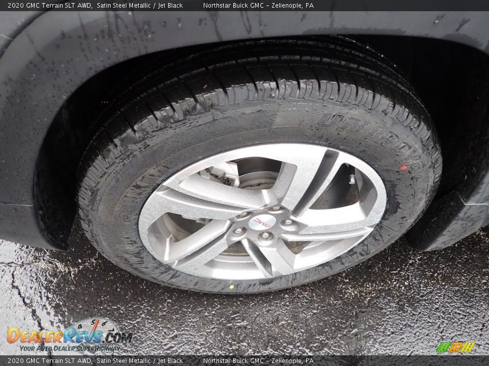 2020 GMC Terrain SLT AWD Satin Steel Metallic / Jet Black Photo #13