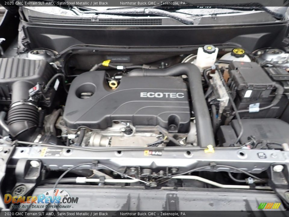 2020 GMC Terrain SLT AWD Satin Steel Metallic / Jet Black Photo #14