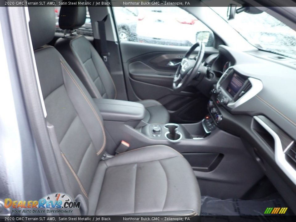 2020 GMC Terrain SLT AWD Satin Steel Metallic / Jet Black Photo #15