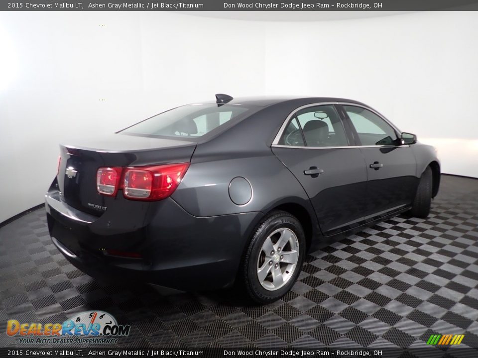 2015 Chevrolet Malibu LT Ashen Gray Metallic / Jet Black/Titanium Photo #9