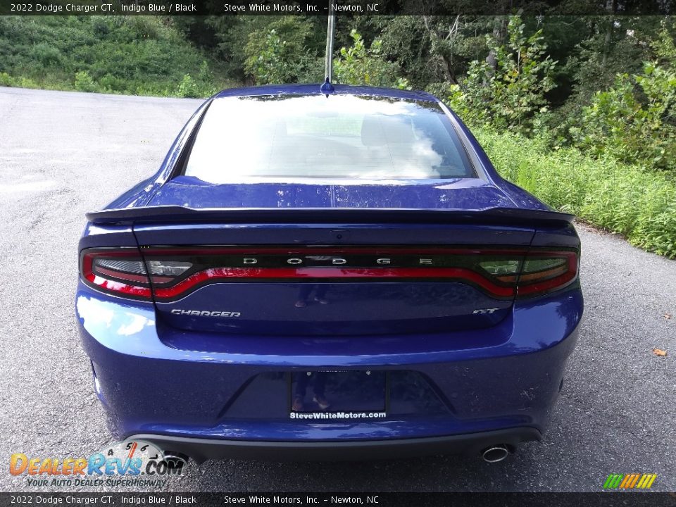 2022 Dodge Charger GT Indigo Blue / Black Photo #6