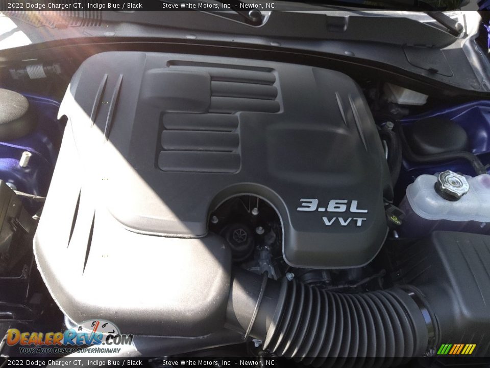2022 Dodge Charger GT Indigo Blue / Black Photo #8