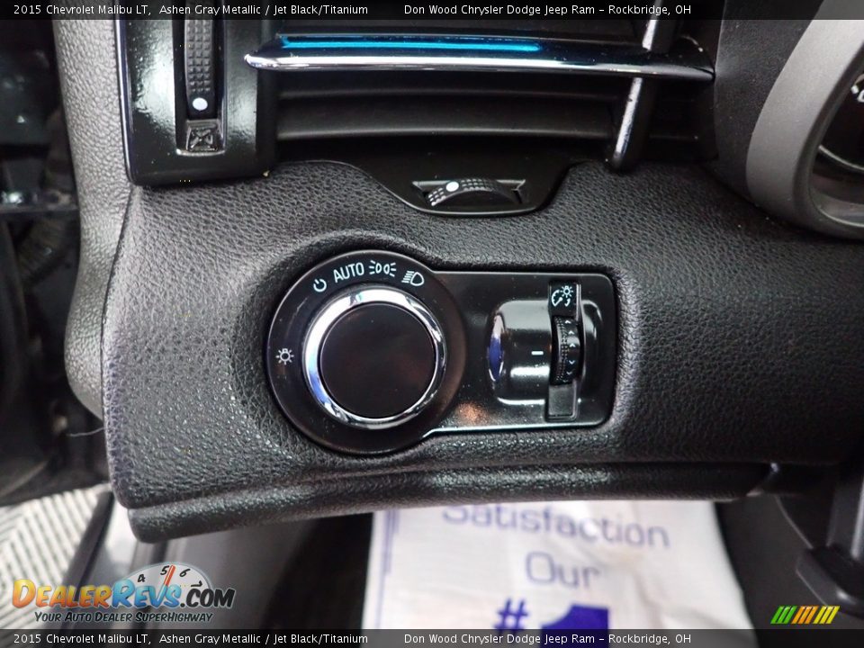 2015 Chevrolet Malibu LT Ashen Gray Metallic / Jet Black/Titanium Photo #14