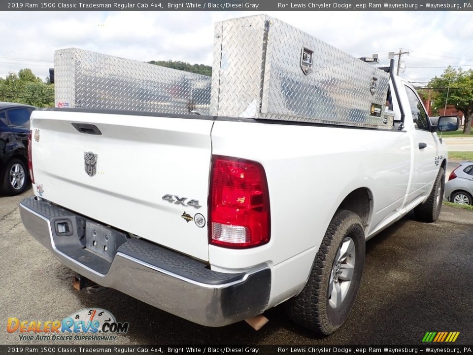 2019 Ram 1500 Classic Tradesman Regular Cab 4x4 Bright White / Black/Diesel Gray Photo #3