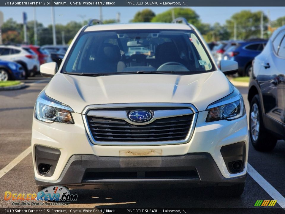 2019 Subaru Forester 2.5i Premium Crystal White Pearl / Black Photo #3