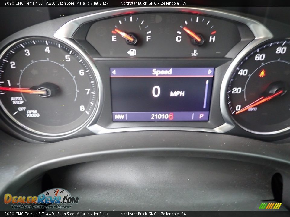2020 GMC Terrain SLT AWD Satin Steel Metallic / Jet Black Photo #29
