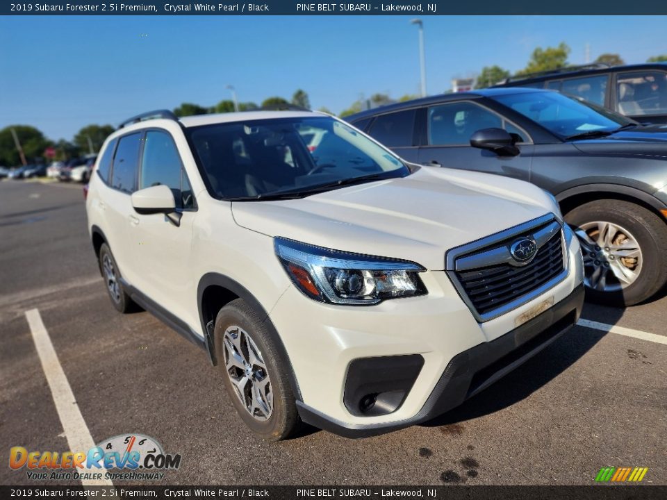 2019 Subaru Forester 2.5i Premium Crystal White Pearl / Black Photo #4